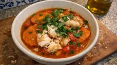 Caldeirada de garoupa com batata-doce: um tacho só e sabor bem português