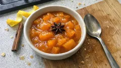 Compota de abóbora com anis-estrelado: um doce caseiro perfumado e muito fácil