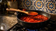 O orifício no cabo da frigideira não é só para pendurar: o truque para não sujar a bancada