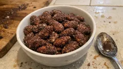 Amêndoas torradas com chocolate e canela: o doce simples para a mesa de Páscoa