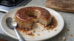 Pudim de castanhas cremoso: a sobremesa de outono que fica sempre macia