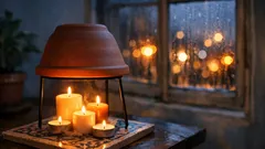 Aquecedor com velas e vaso de barro: funciona mesmo ou é mito