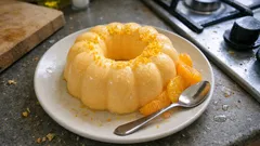 Bavaroise de laranja bem cremosa: sobremesa fria que desenforma na perfeição