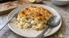Brandade de bacalhau cremosa e gratinada: o truque para ficar sedosa e dourada