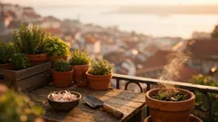 Não deite fora as cascas de alho: o truque natural para proteger vasos e horta