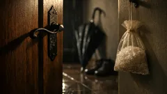 Porque é que há quem pendure um saquinho de sal grosso na porta de entrada
