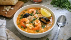 Sopa de marisco cremosa: como conseguir um caldo bem apurado sem complicar
