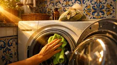 Como tirar o cheiro a mofo da máquina de lavar com uma rotina simples