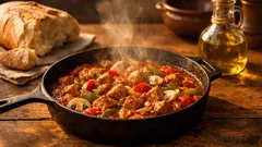 Kavarma de porco na frigideira: receita one-pan para um jantar reconfortante