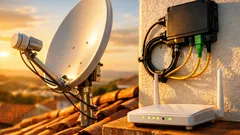 Fibra ótica vs Starlink em Portugal: qual dá melhor internet em casa