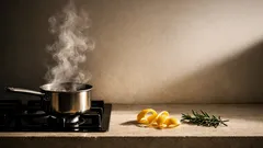 Ferver casca de limão e alecrim: o truque simples para perfumar a casa em minutos