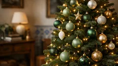 Bolas de Natal verdes: porque são a escolha mais segura e bonita para a árvore este ano