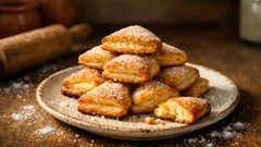 Bolachas de quark macias por dentro e estaladiças por fora: receita que não falha